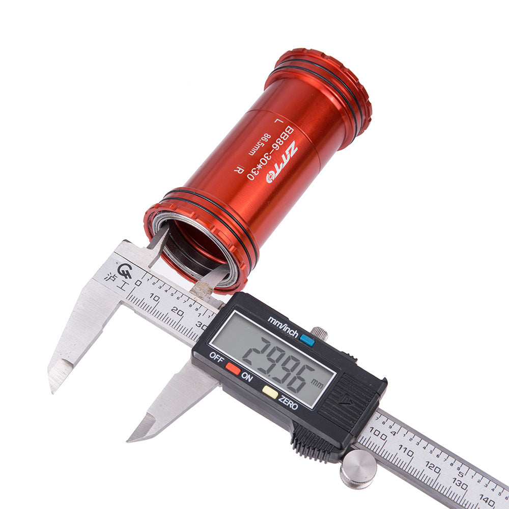 ZTTO BB86 30x30 4 Bearing Central Axis Aluminum Alloy Thread Lock Bike Bottom Bracket