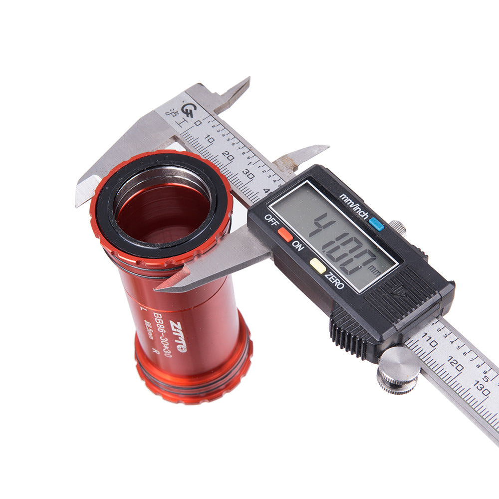 ZTTO BB86 30x30 4 Bearing Central Axis Aluminum Alloy Thread Lock Bike Bottom Bracket