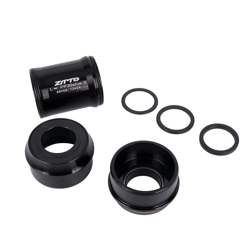 ZTTO PF30SH MTB Road Bike Press Fit Crankset Bottom Bracket (Outer Diameter: 46mm, Inner Diameter: 24mm)