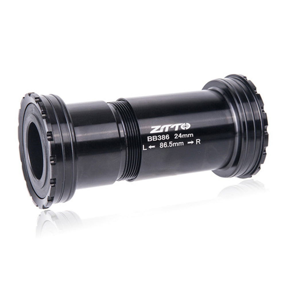 ZTTO BB386 Aluminum Alloy + Ceramic Bicycle Bottom Bracket (Outer Diameter: 46mm, Inner Diameter: 24mm)