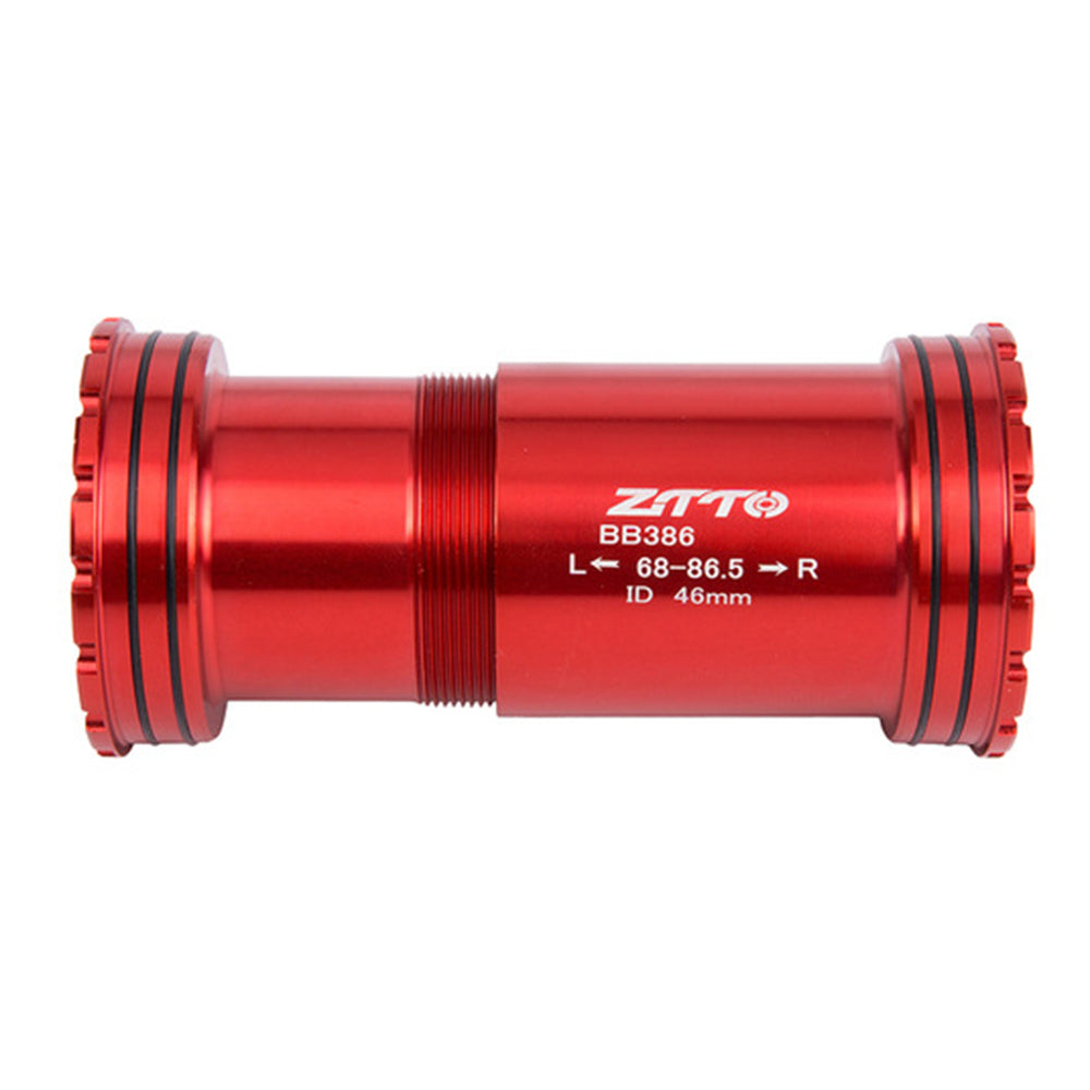 ZTTO BB386 Aluminum Alloy + Ceramic Bicycle Bottom Bracket (Outer Diameter: 46mm, Inner Diameter: 24mm)