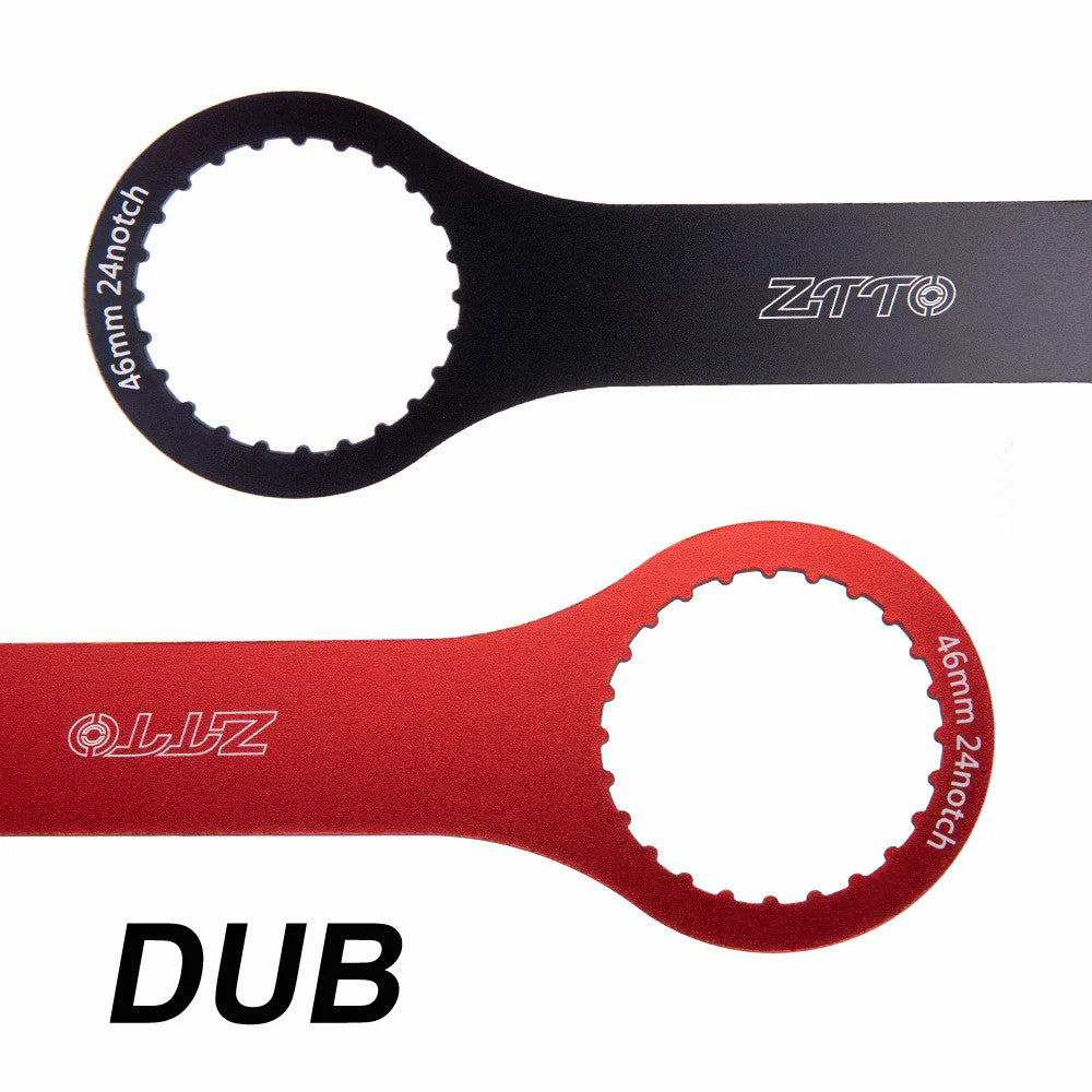 ZTTO A-PTZZBS Bike Bottom Bracket Wrench Aluminum Alloy Crankset Spanner Bike Maintenance Wrench