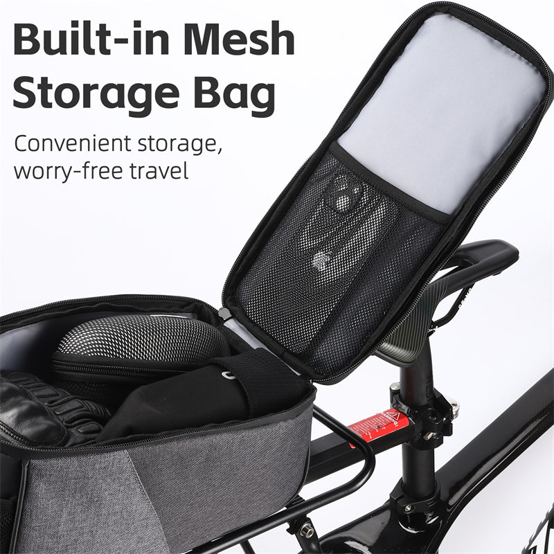 WEST BIKING YP0707360 Bicycle Bike Rear Rack Pannier Pack Cycling Tools Storage Bag