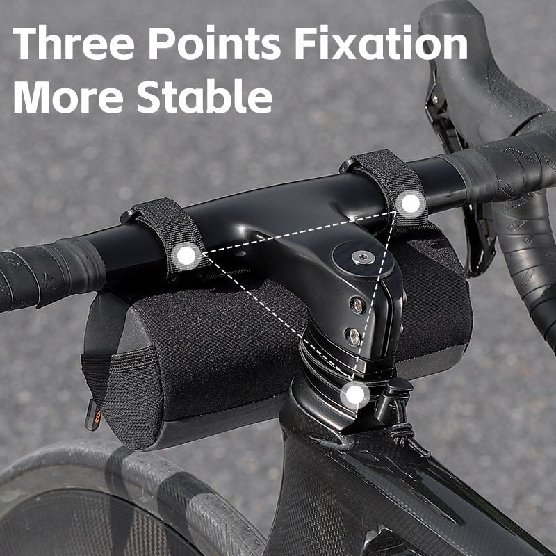 WEST BIKING YP0707361 Reflective 1L Mountain Bike Handlebar Bag with Shoulder Strap