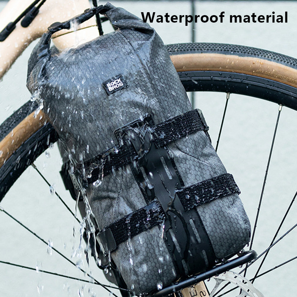 ROCKBROS W013 Bike Front Fork Bag Road MTB Bicycle Cycling Front Fork TPU Storage Bag