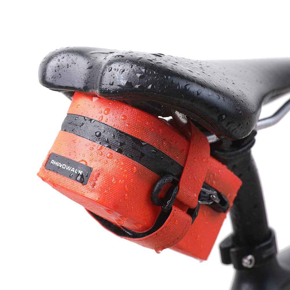 RHINOWALK RK5200 600D Polyester TPU Bike Saddle Bag Waterproof Bicycle Tail Storage Bag
