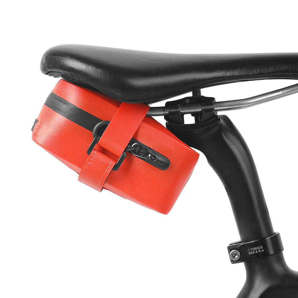 RHINOWALK RK5200 600D Polyester TPU Bike Saddle Bag Waterproof Bicycle Tail Storage Bag