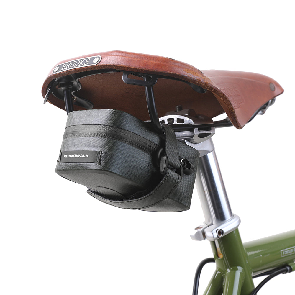 RHINOWALK RK5200 600D Polyester TPU Bike Saddle Bag Waterproof Bicycle Tail Storage Bag