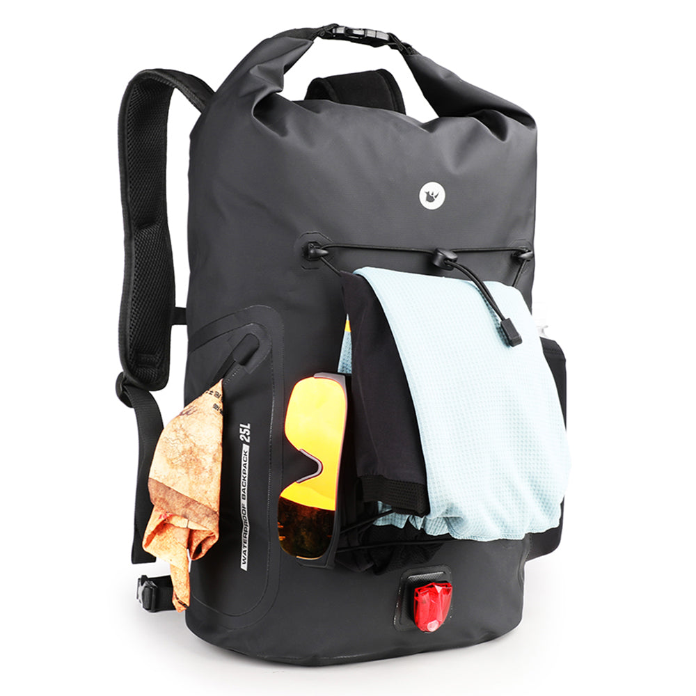 RHINOWALK X20312 25L Fully Waterproof Backpack Rafting Diving Cycling Outdoor Sports Rucksack
