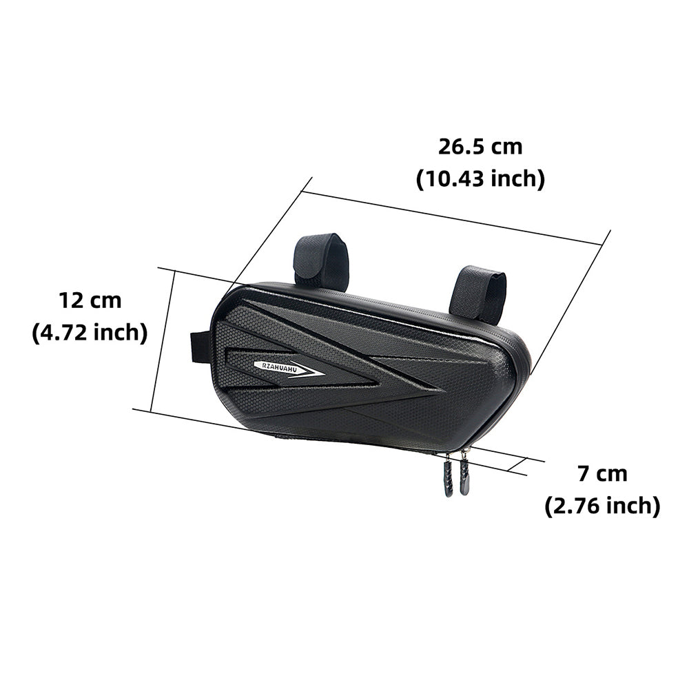 RZAHUAHU 438 Shock-absorbed EVA Motorcycle Saddle Bag Side Bag Pannier Bike Bag