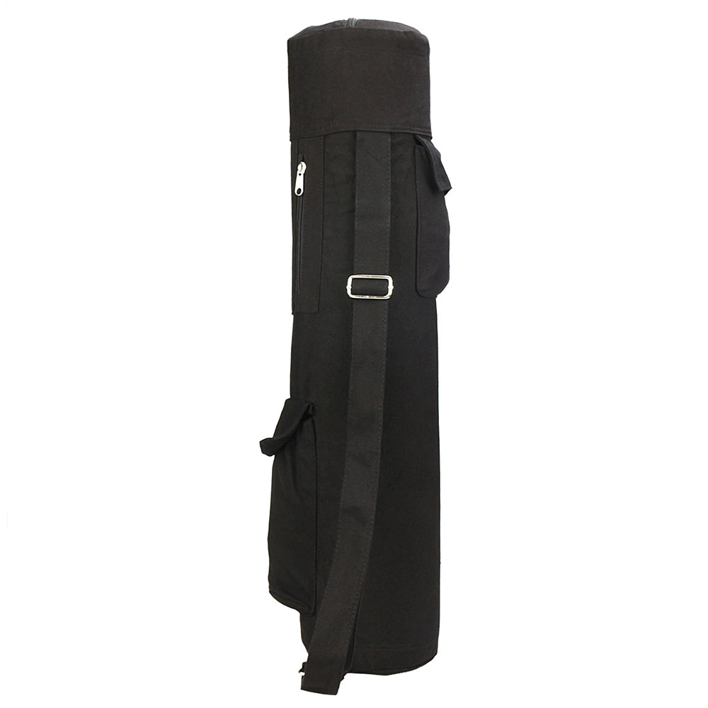 B-SOUL YA254 Yoga Mat Storage Bag Cotton Linen Fitness Pad Carrying Bag