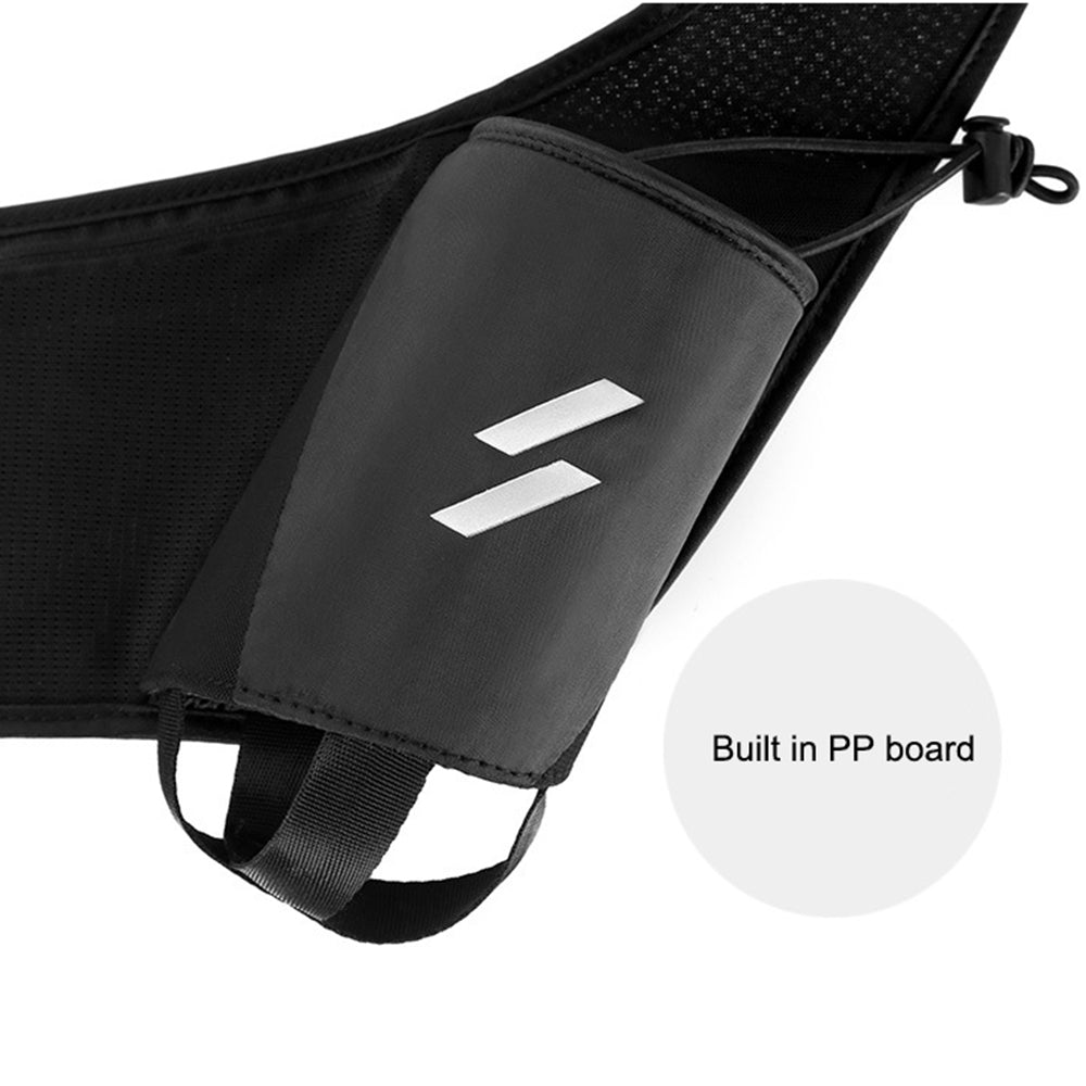 Outdoor Bike Cycling Water Bottle Bag Lightweight Cloth Crossbody Bag Waist Pack