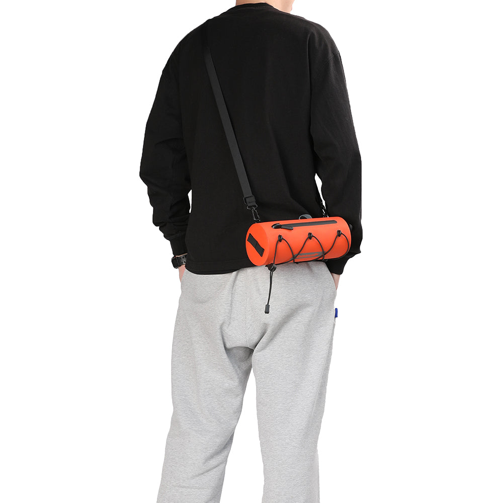 RHINOWALK RK9109 Polyester Crossbody Bag Bike Handlebar Tube Bag Cycling Pouch