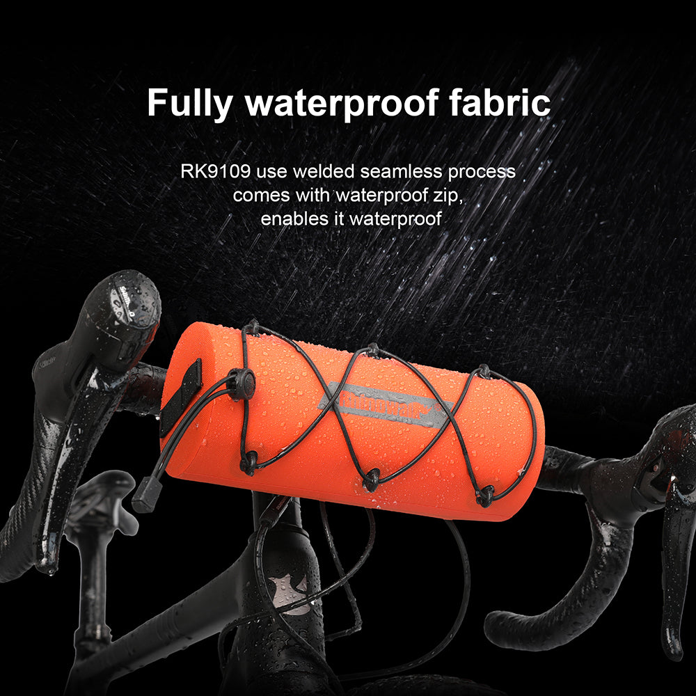 RHINOWALK RK9109 Polyester Crossbody Bag Bike Handlebar Tube Bag Cycling Pouch