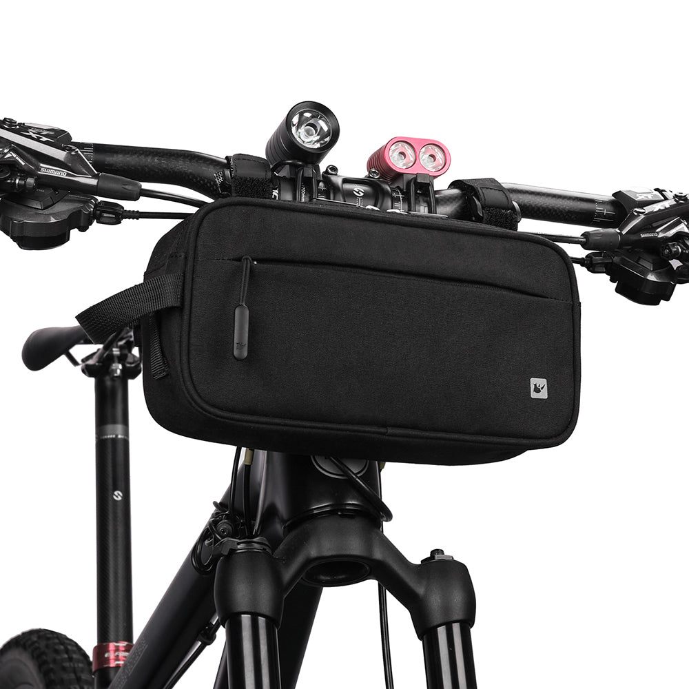 RHINOWALK X21921 Bike Front Bag Waterproof Road Bicycle Frame Bag with Shoulder Strap