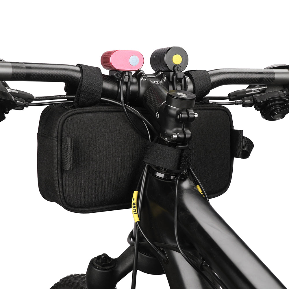 RHINOWALK X21921 Bike Front Bag Waterproof Road Bicycle Frame Bag with Shoulder Strap