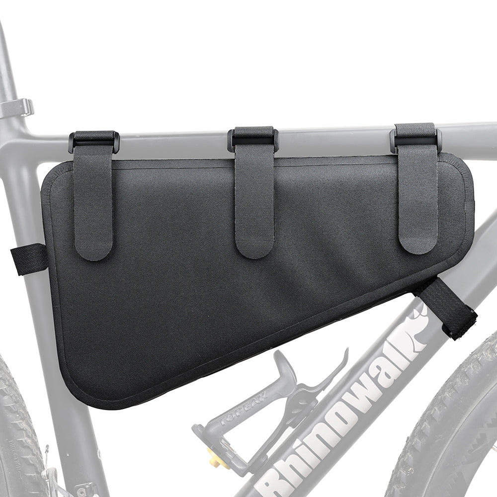 RHINOWALK X20654 Bike Triangle Tube Bag MTB Frame Bag TPU+Polyester Cycling Pouch