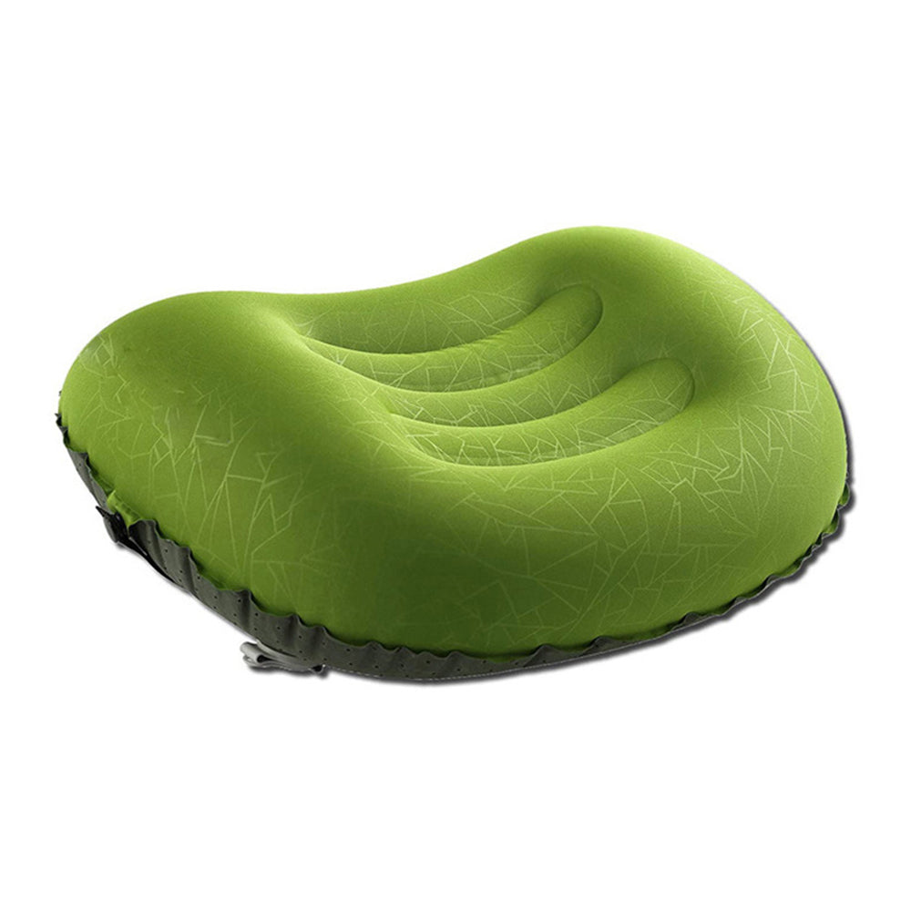 GM-SIP10 Inflatable Camping Pillows Fabric+TPU Blow Up Air Pillow with Strap for Camping Hiking