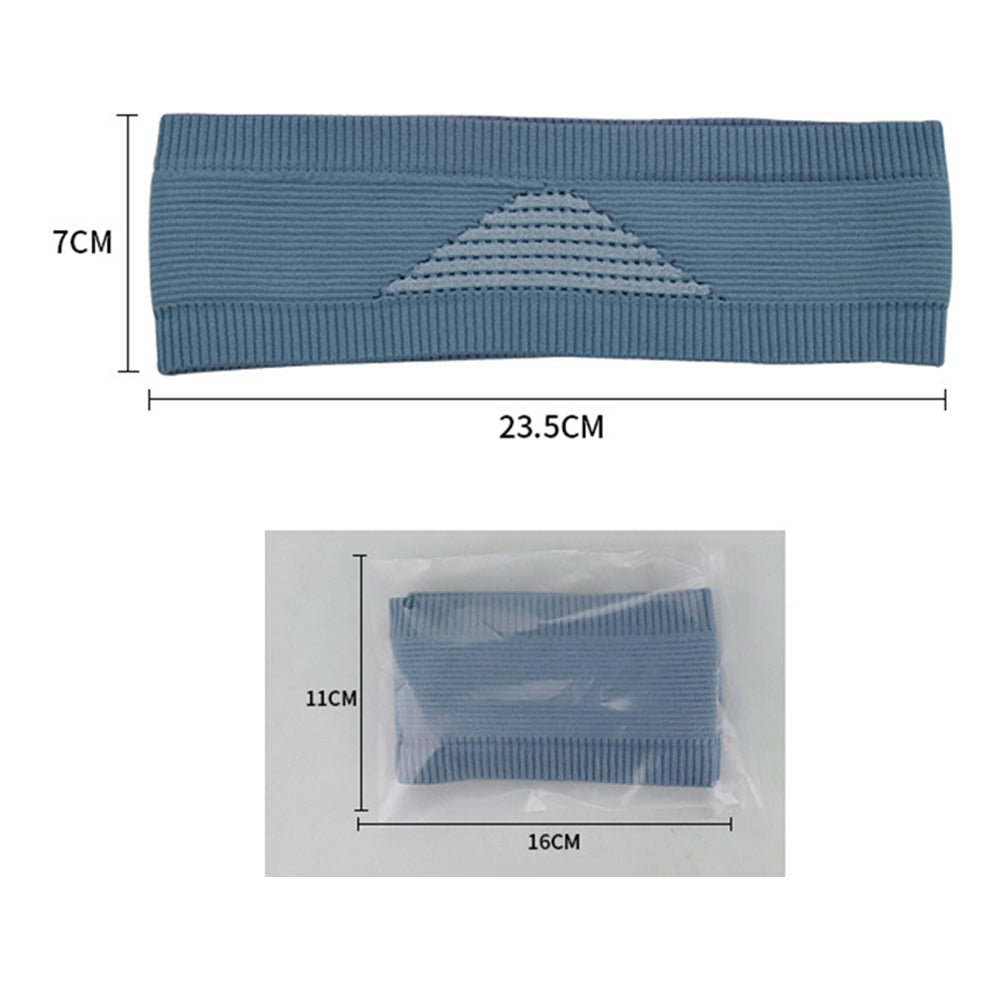 C88 Nylon+Spandex Workout Headband Sweatband Sweat-absorbed Head Band Sports Hair Band