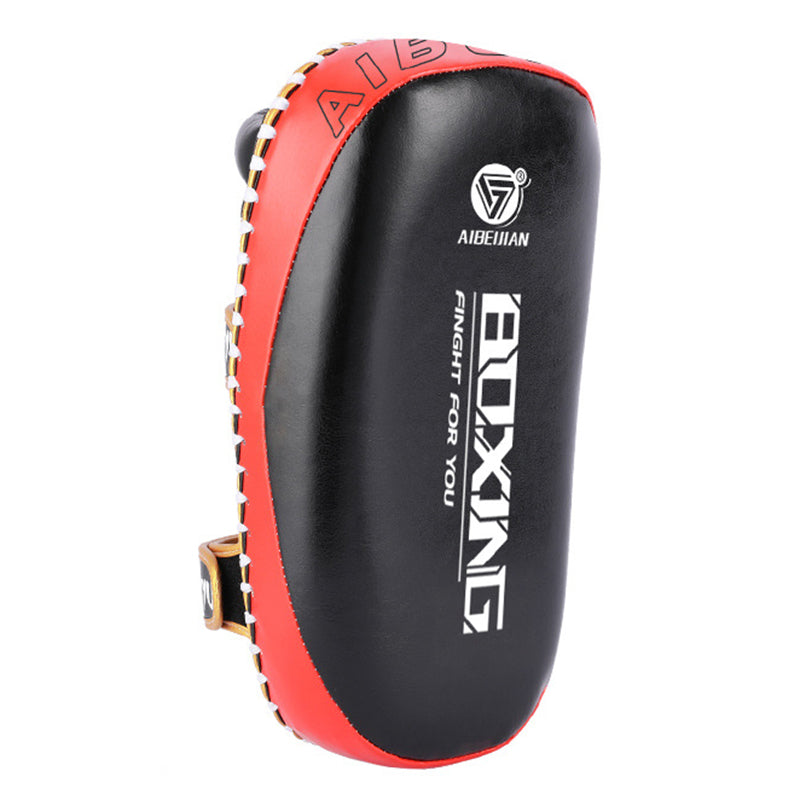AIBEIJIAN PU Kicking Pad Heavy-Duty Curved Muay Thai Kick Target Training Foot Pad