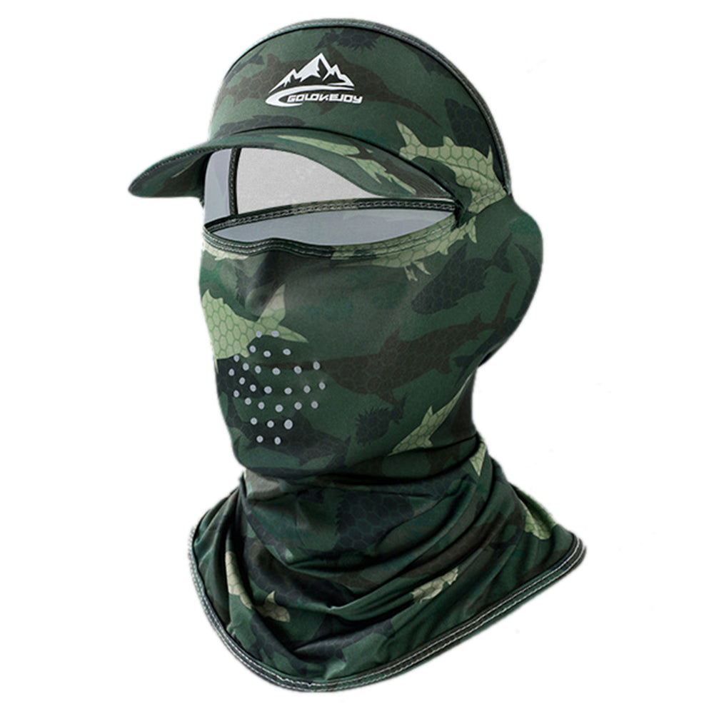 GOLOVEJOY XTJ124 Summer Outdoor Sunproof Cycling Mask Scarf Ice Silk Face Neck Cover
