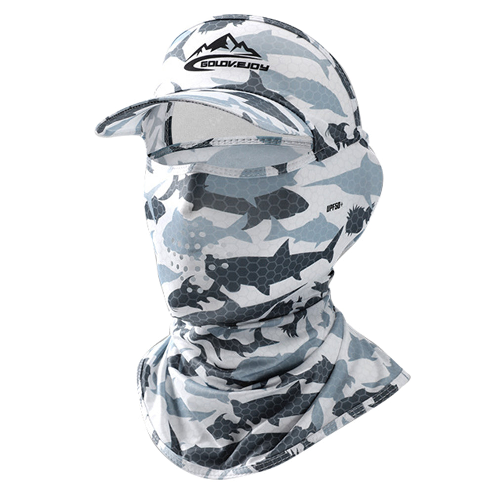 GOLOVEJOY XTJ124 Summer Outdoor Sunproof Cycling Mask Scarf Ice Silk Face Neck Cover