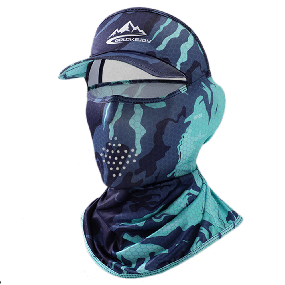 GOLOVEJOY XTJ124 Summer Outdoor Sunproof Cycling Mask Scarf Ice Silk Face Neck Cover