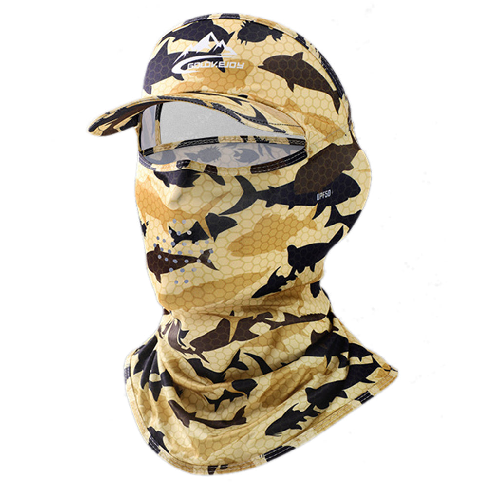 GOLOVEJOY XTJ124 Summer Outdoor Sunproof Cycling Mask Scarf Ice Silk Face Neck Cover
