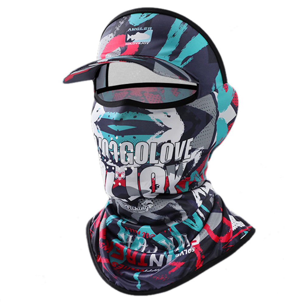 GOLOVEJOY XTJ124 Summer Outdoor Sunproof Cycling Mask Scarf Ice Silk Face Neck Cover