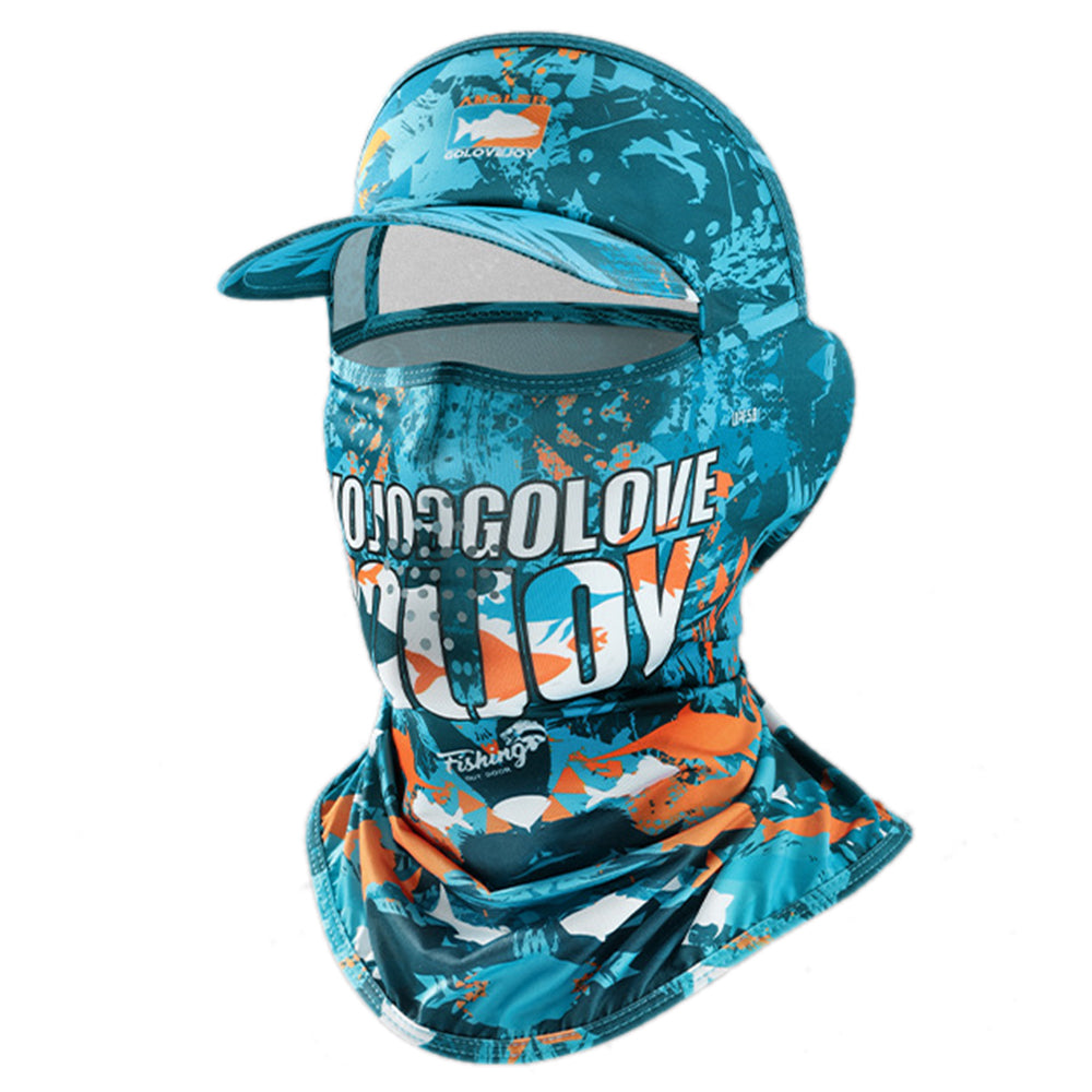 GOLOVEJOY XTJ124 Summer Outdoor Sunproof Cycling Mask Scarf Ice Silk Face Neck Cover