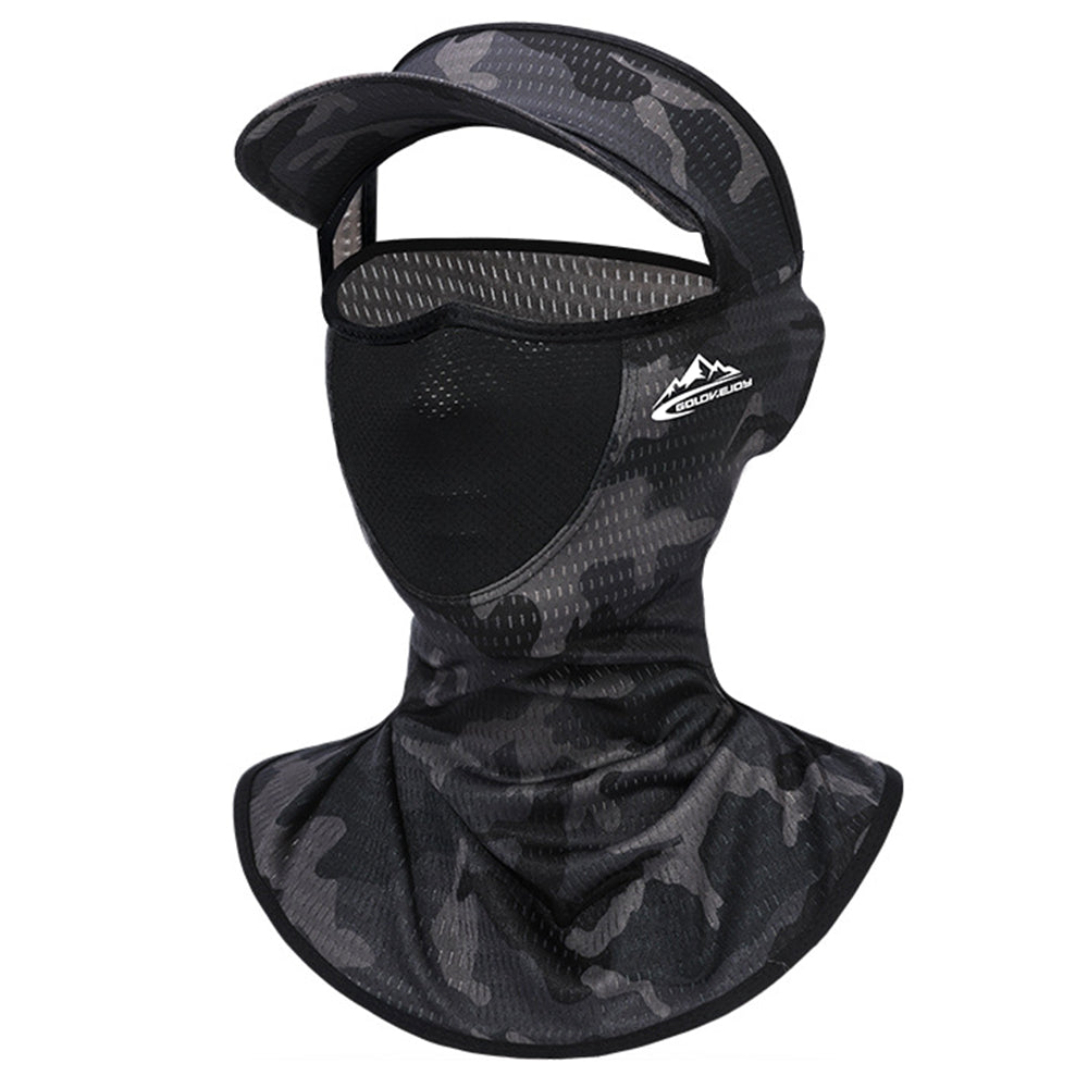 GOLOVEJOY XTJ124 Summer Outdoor Sunproof Cycling Mask Scarf Ice Silk Face Neck Cover