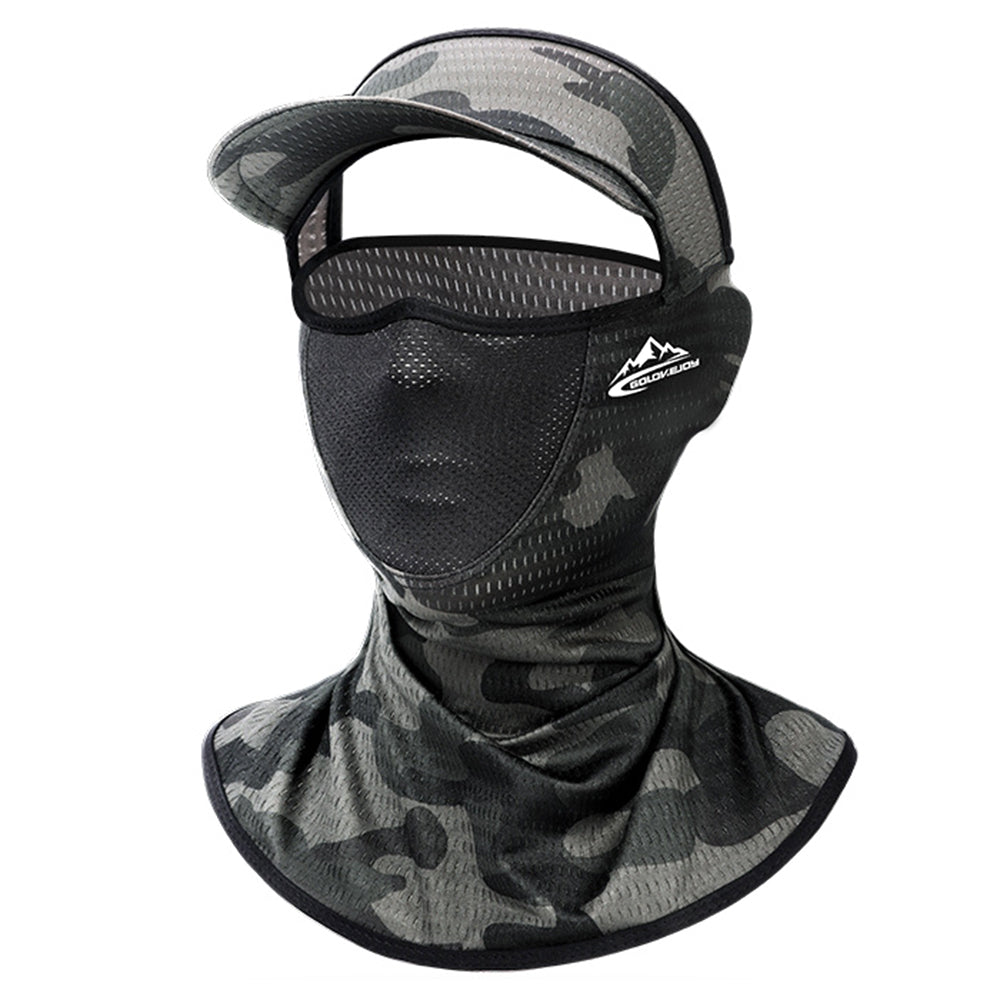 GOLOVEJOY XTJ124 Summer Outdoor Sunproof Cycling Mask Scarf Ice Silk Face Neck Cover