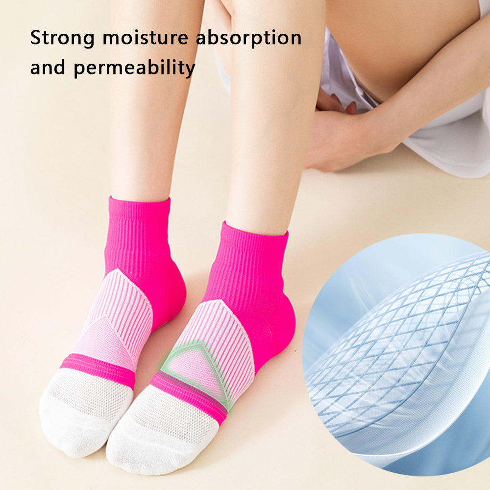 1 Pair Ankle Brace Compression Sleeve Nylon Plantar Fasciitis Pain Relief Foot Socks