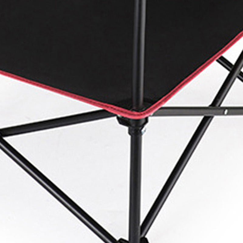 600D Oxford Cloth Round Camping Table Outdoor Folding Table for Backpacking Picnic