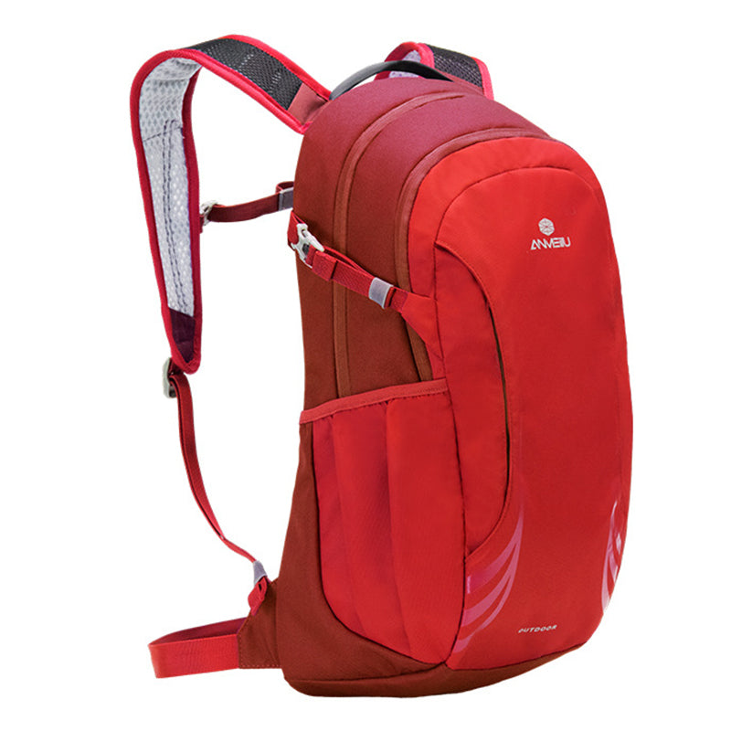 ANMEILU 1062 20L Nylon+Polyester Backpack Hiking Cycling Large Shoulders Bag - Light Grey+Blue