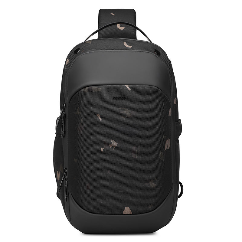 OZUKO 9731 Crossbody Shoulder Bag Oxford Cloth Waterproof Chest Bag - Camouflage