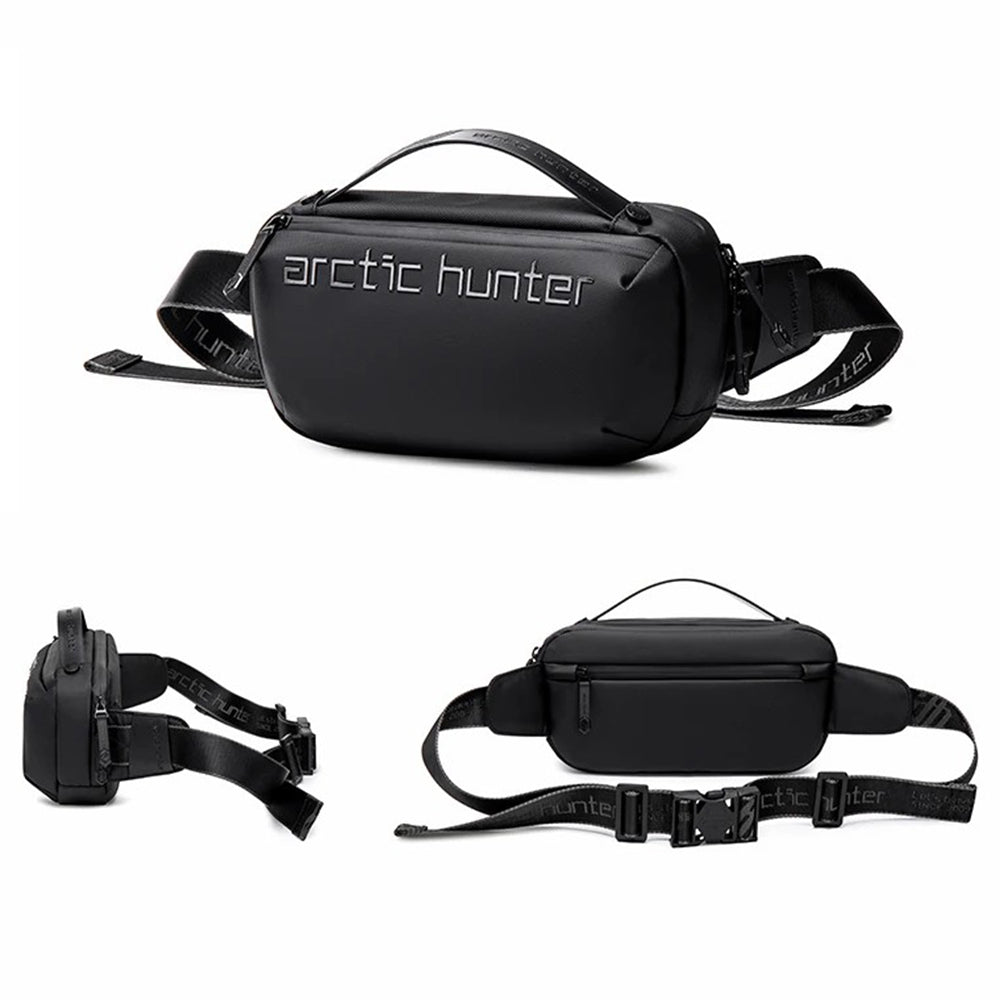 ARCTIC HUNTER Y00020 10-Inch Oxford Cloth Men's Chest Bag Handbag Shoulder Bag