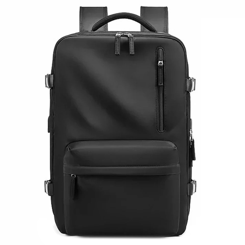 2023 Expandable Carry-On Luggage Travel Backpack Weekender Bag with USB Port - Light Grey