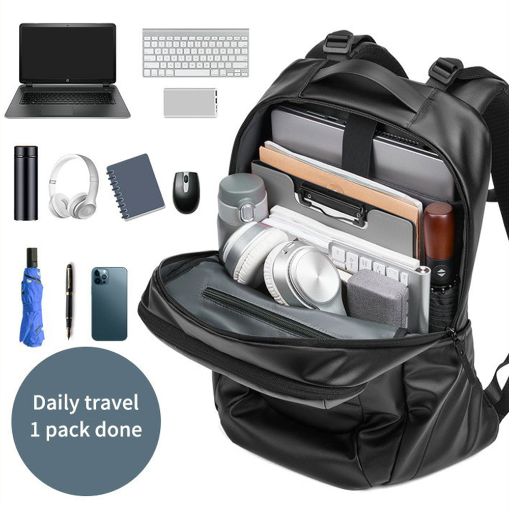 2289 Waterproof Oxford Cloth Travel Backpack Business 16-Inch Laptop Carrying Bag