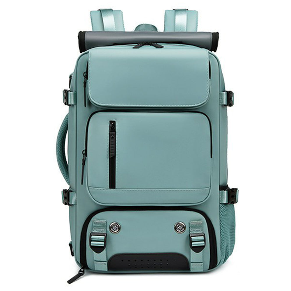 OUTWALK Men's Backpack Business Briefcase Crossbody Bag Large Messenger Bag - Army Green
