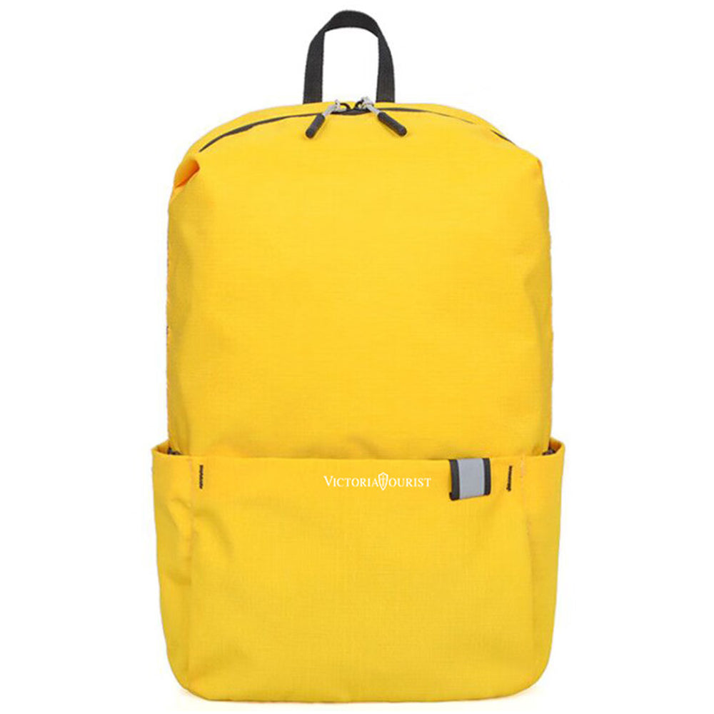 VICTORIATOURIST V2028 Backpack Lightweight Casual Daypack Travel Hiking Daypack for Men Women - Yellow