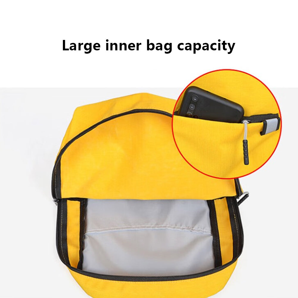 VICTORIATOURIST V2028 Backpack Lightweight Casual Daypack Travel Hiking Daypack for Men Women - Yellow