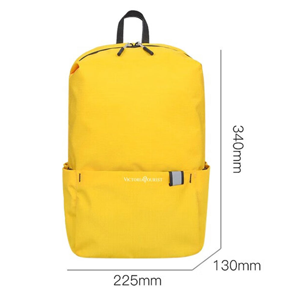 VICTORIATOURIST V2028 Backpack Lightweight Casual Daypack Travel Hiking Daypack for Men Women - Yellow