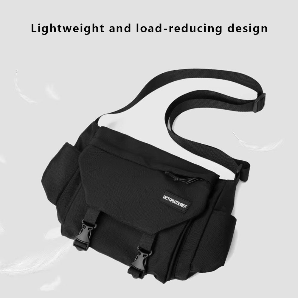 VICTORIATOURIST V5066 Unisex Single Shoulder Messenger Bag Oxford Cloth Casual Crossbody Bag