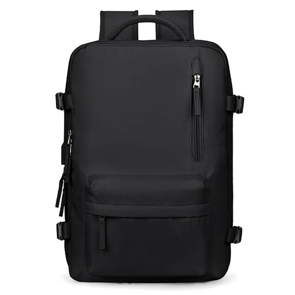 VICTORIATOURIST V7051 Travel Climbing Backpack Laptop Carrying Polyester Daypack - Black