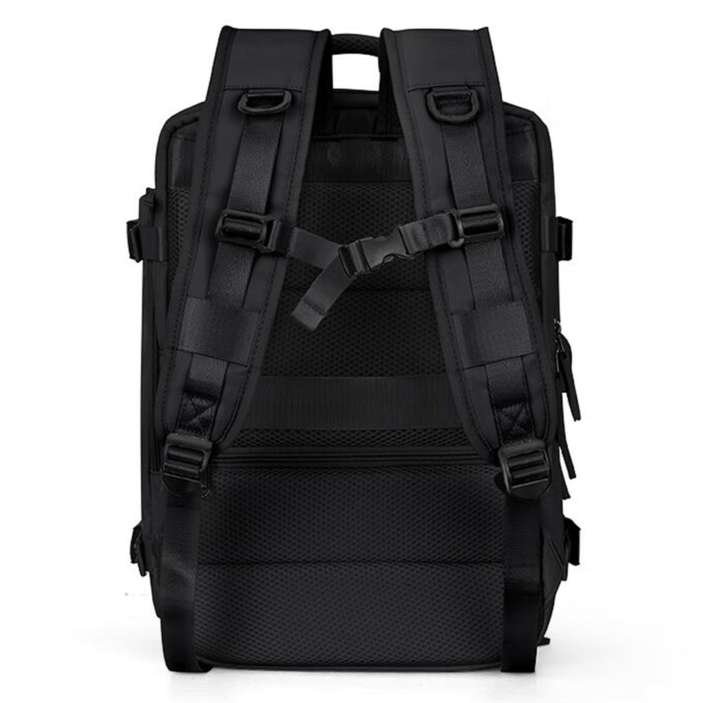 VICTORIATOURIST V7051 Travel Climbing Backpack Laptop Carrying Polyester Daypack - Black