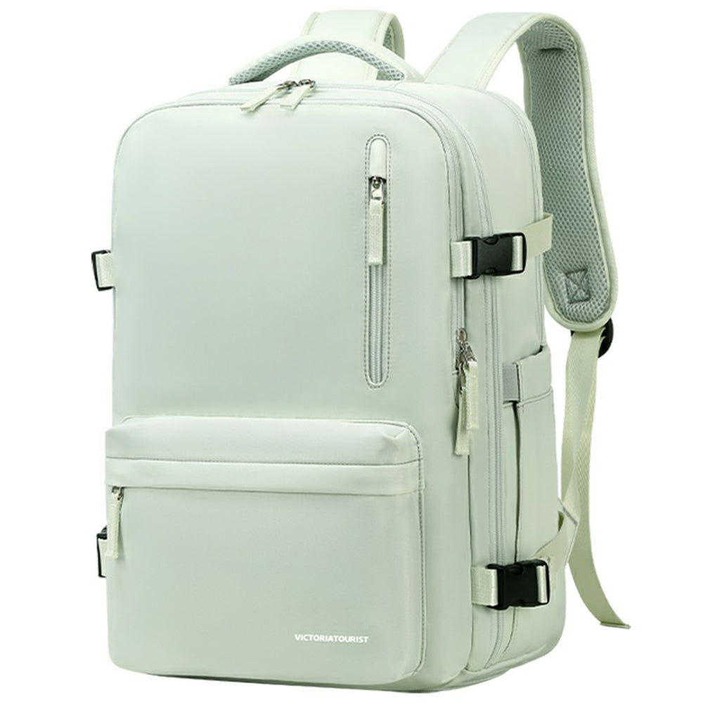 VICTORIATOURIST V7051 Travel Climbing Backpack Laptop Carrying Polyester Daypack - Black