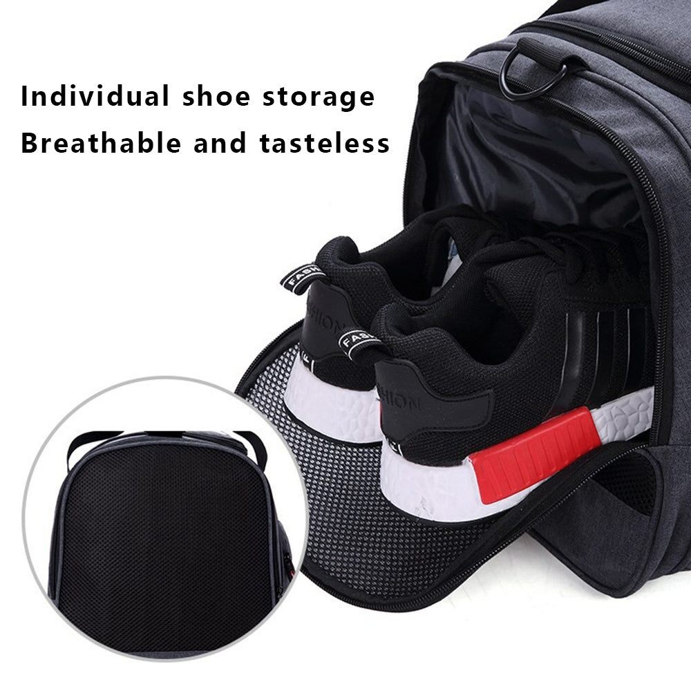 VICTORIATOURIST V7010 Wet and Dry Separation Duffel Bag Nylon Shoulder Bag, Small Version