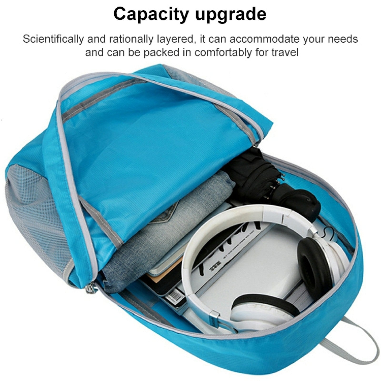 HAWEEL HWL7031 Outdoor Ultra-light Foldable Rucksack Climbing Hiking Waterproof Polyester Backpack