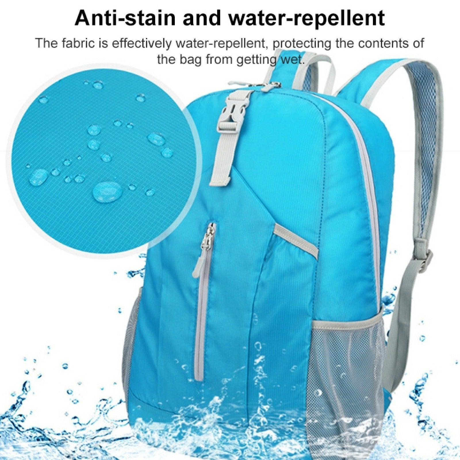HAWEEL HWL7031 Outdoor Ultra-light Foldable Rucksack Climbing Hiking Waterproof Polyester Backpack